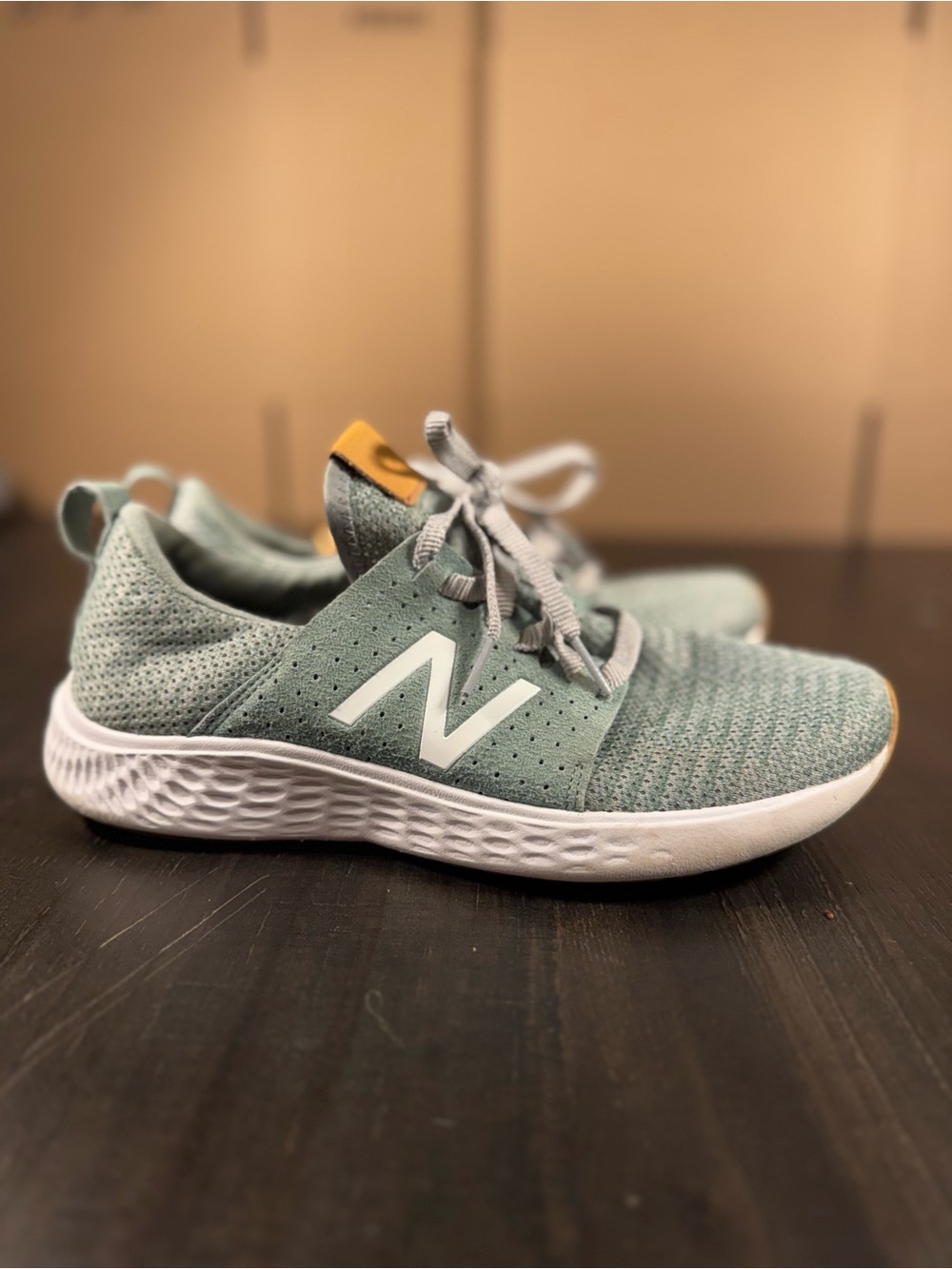 New Balance Fresh Foam Sport V1 Sage Mint Green Running Shoes WSPTCR1 Women's 9